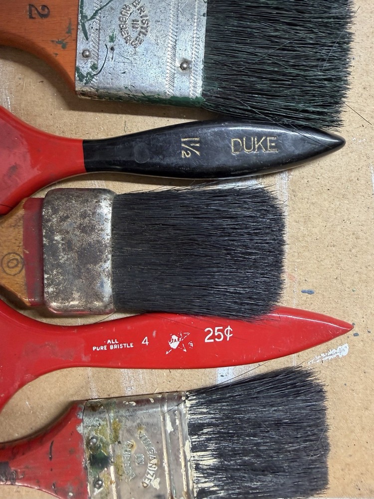 Vintage Paint Brush Lot