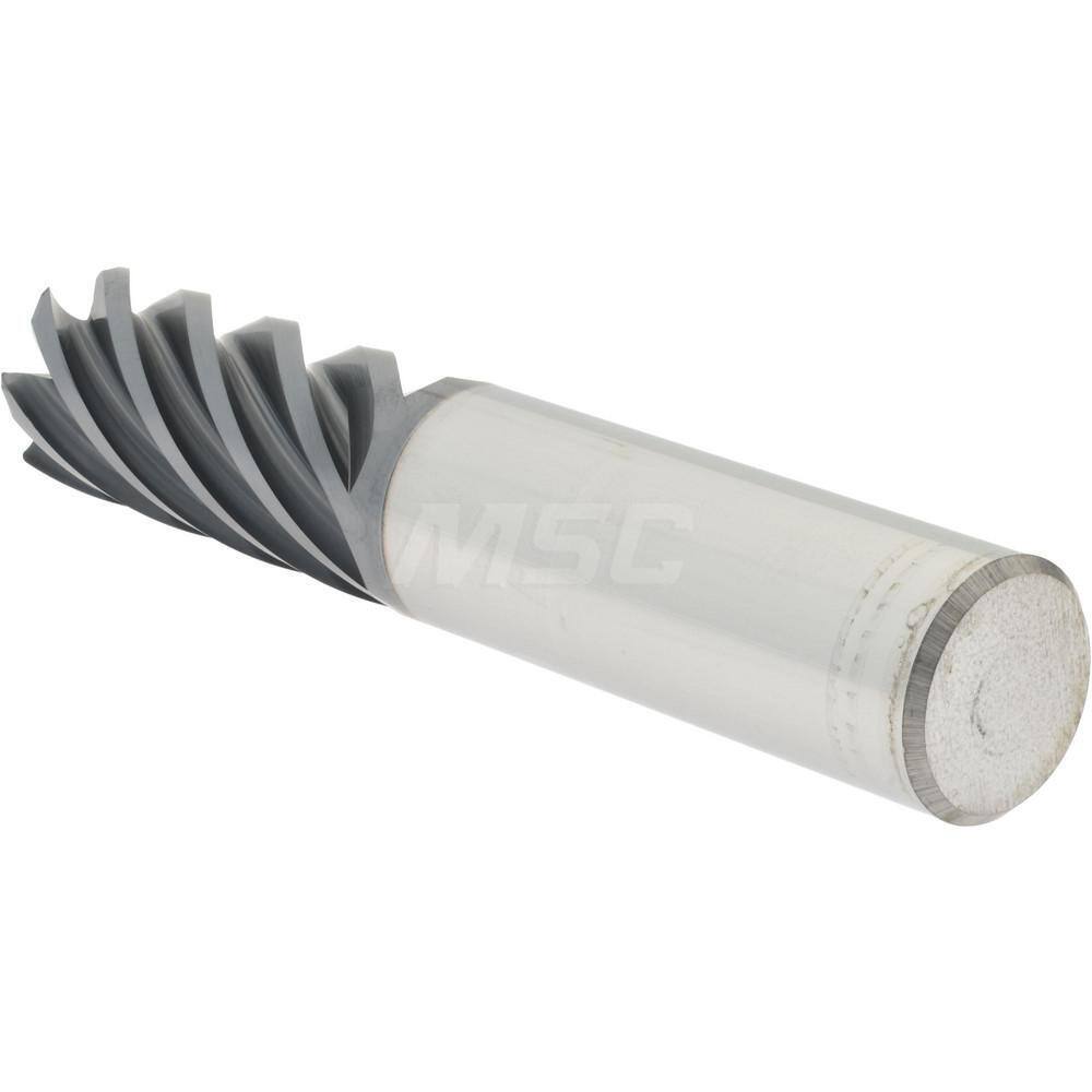 Accupro 3/4" Diam 7 Flute Single End Solid Carbide 0.03" Corner Radius End Mi...