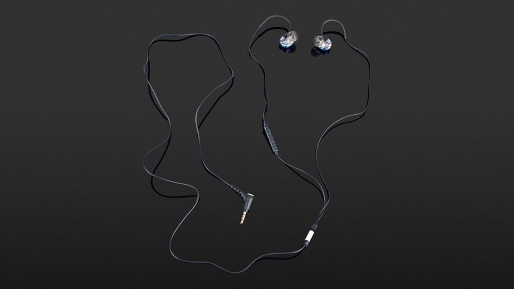 Fender CXA1 In-Ear Monitors with 3-Button Remote (White/Blue)