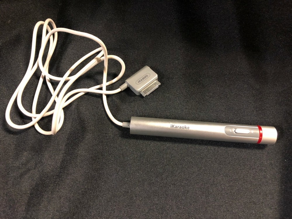 Griffin iKaraoke microphone w/ 30pin apple connection