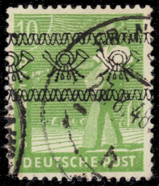 GERMANY 603 - Sower "Allied Zone Provisional" (pc15667)