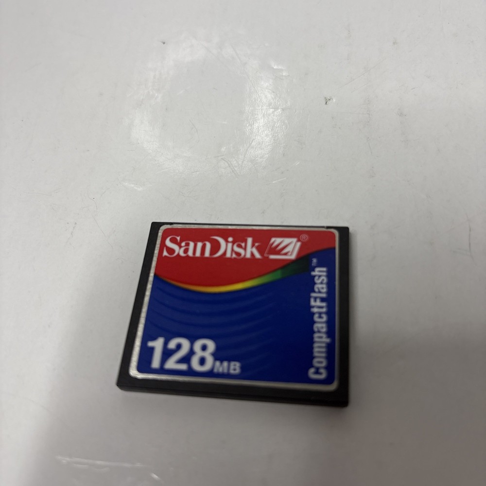 128MB SanDisk Standard CF Memory Card CompactFlash