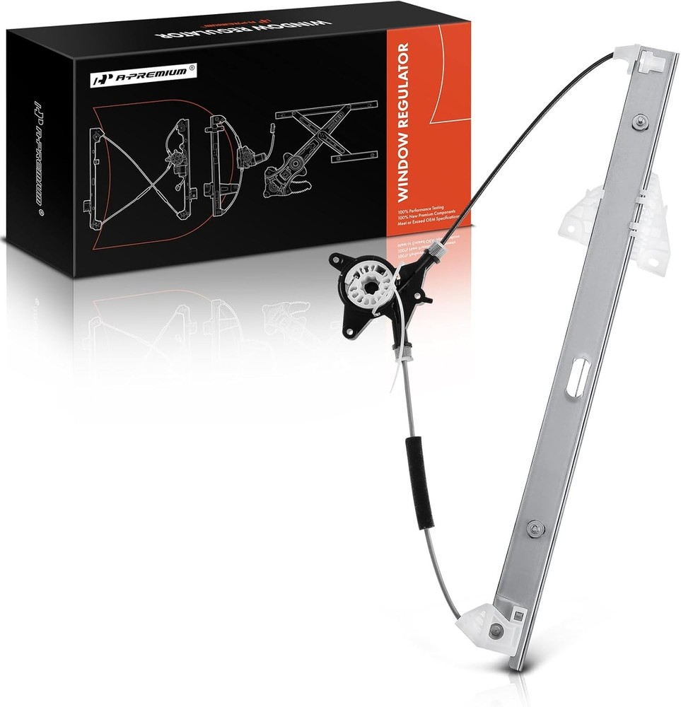 Power Window Regulator without Motor Compatible with Mazda Front Driver Side