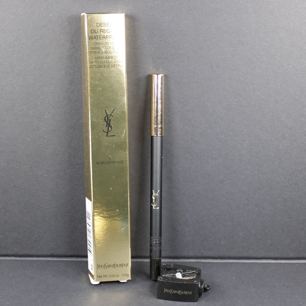 Yves Saint Laurent Black Waterproof Eye Pencil Includes Sharpener