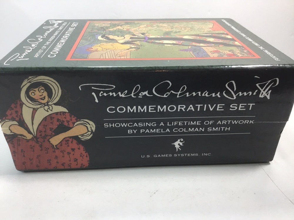 Smith Waite Tarot Deck Pamela Colman Smith Commemorative Set Complete Book Case