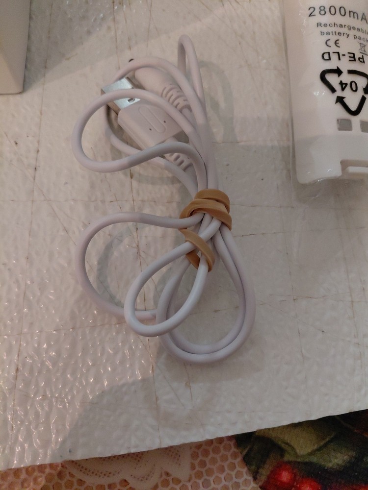 Wii Rechargeable Battery Pack + Usb Cable (Nib)