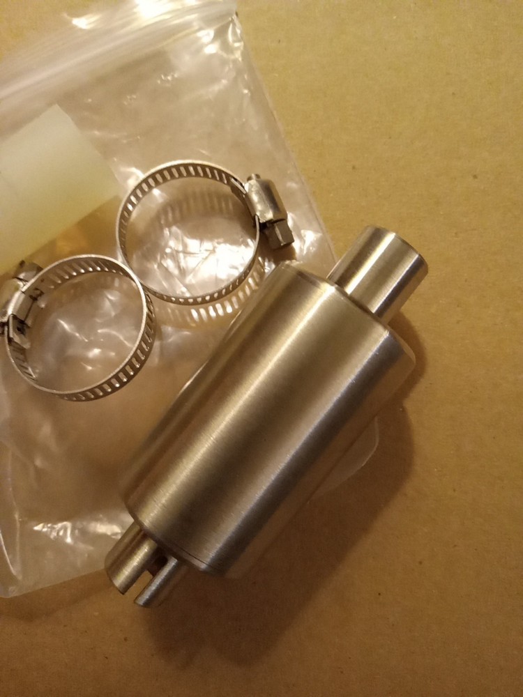 VTG NOS STAINLESS NITRO RCBOAT PIPE End SILENCER