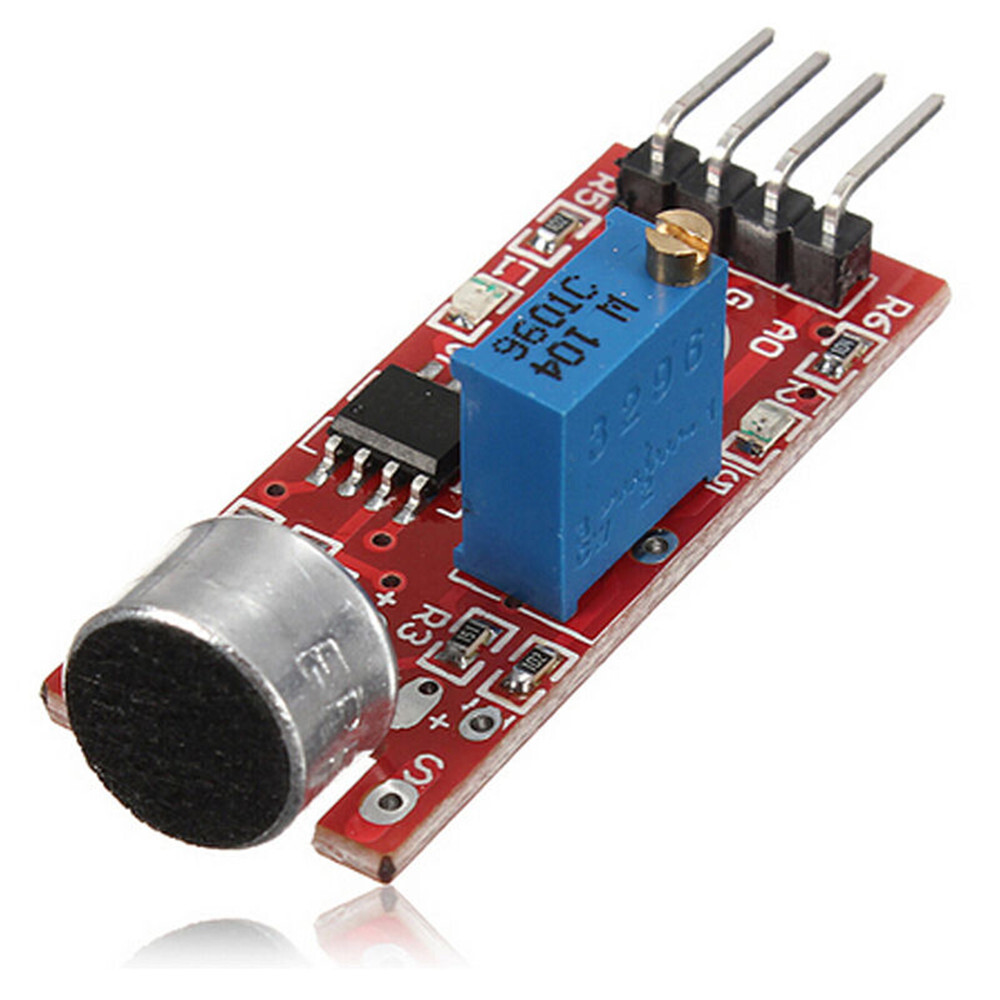 Microphone Sensor AVR PIC High Sensitivity Sound Detection Module For Arduino