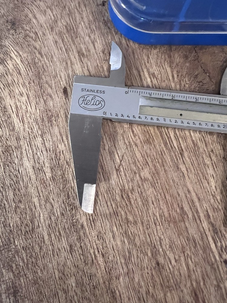 Helios Dial Caliper Stainless Steal Made In Germany