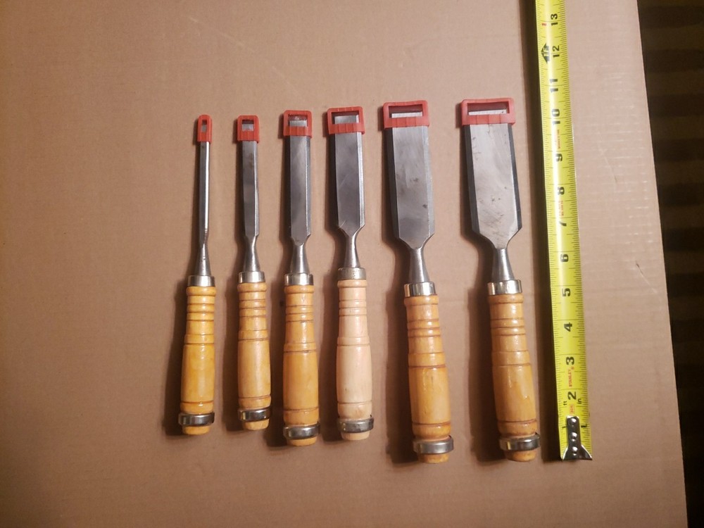 6 Piece Wood Chisel Set