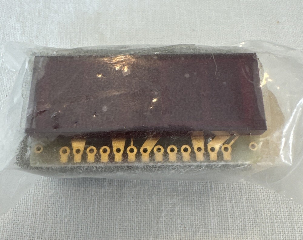 TIL837 TIL 837 5 Section 7 segment LED display Texas Intruments PCB - NOS