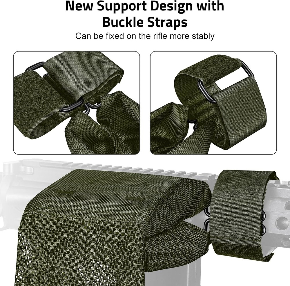 Green Brass Collector - Durable Mesh with Easy Installation and Quick Release