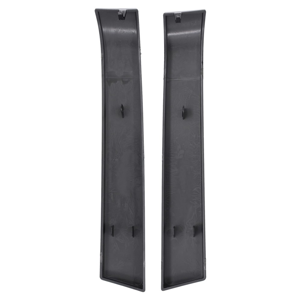 ApplianPar Black Front Left and Right Side Bumper Grille Molding Panel