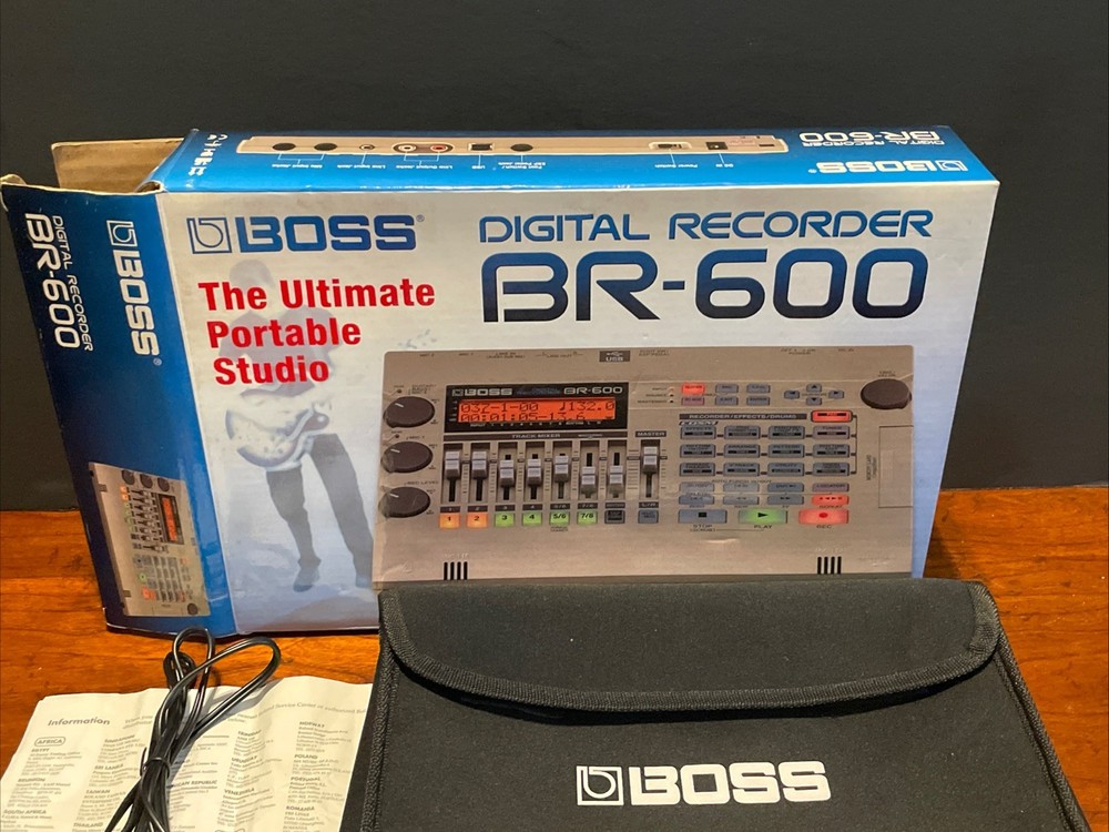 BOSS BR-600 Multi Track Digital Recorder 8 track