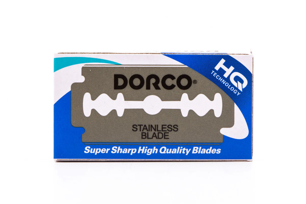 (2 packs) HQ Technology Dorco Stainless Blades, 10 ct