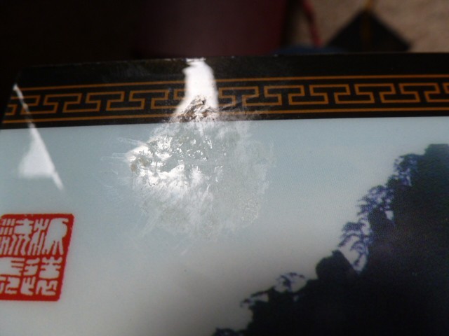 :) Chinese Tabletop 6-panel lacquered screen-Horses-9x18-Just Beautiful!!