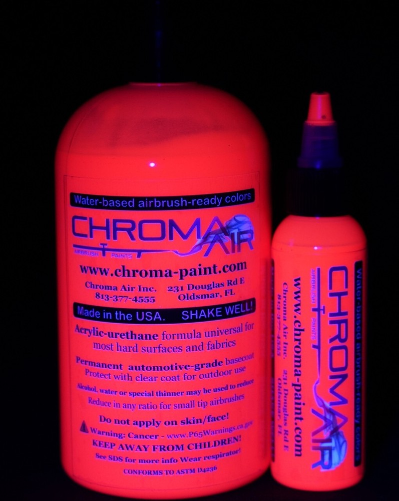 ChromaAir Paints: Fluorescent Red