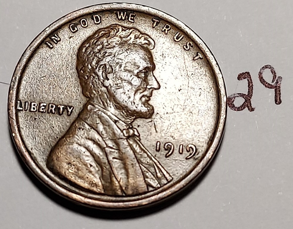 1919 Lincoln Wheat Cent #29