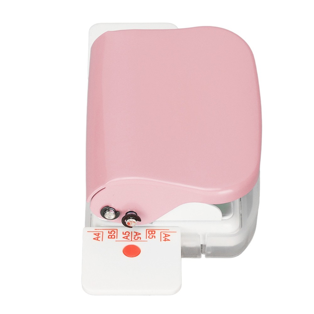 (3)6 Holes Cinch Book Binding Machine Mini Manual Binding Machine With Ruler⭐