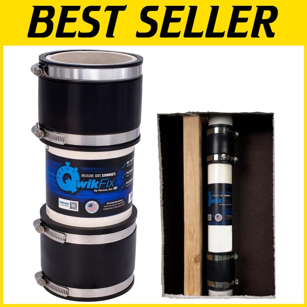 Fast Pipe Repair Kit for Plastic/Cast Iron/Steel