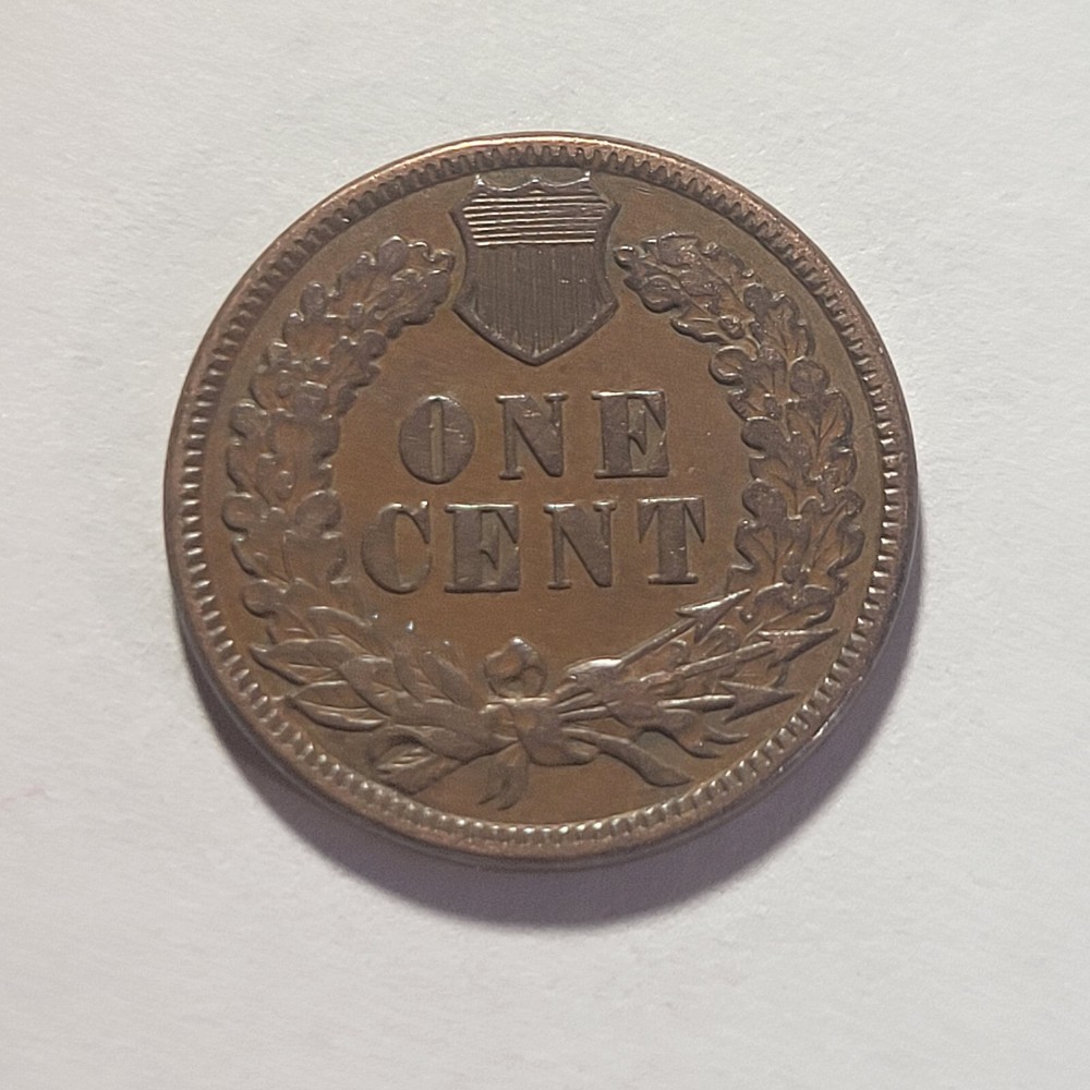 1887 indian head cent Doubled Die Obverse Snow-1