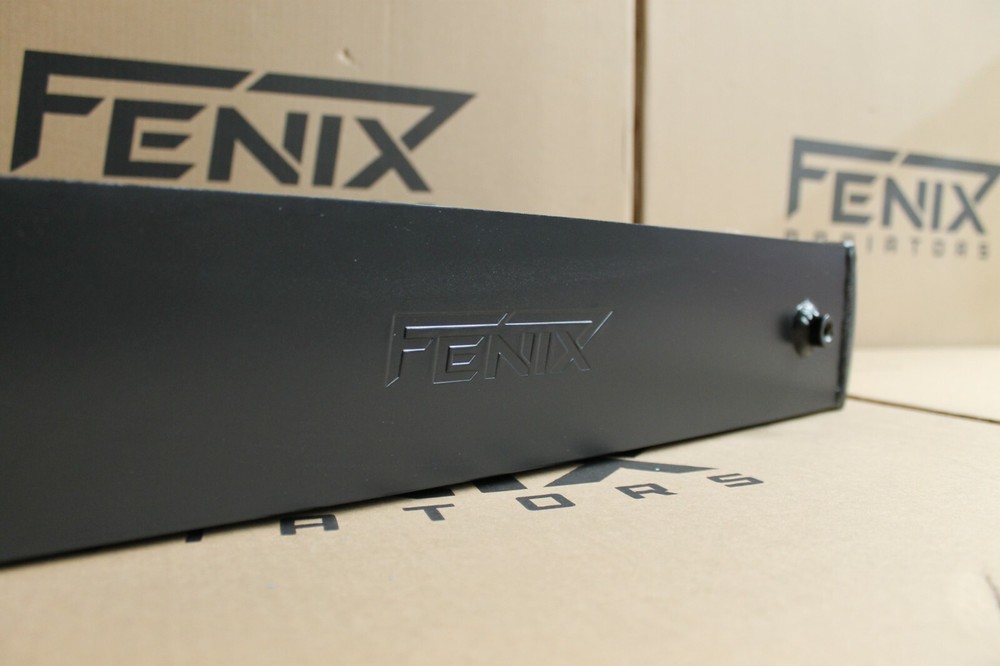 FENIX Intercooler (Universal).Core- 300x550x76mm. 2.5" Outlets Same Side Stealth