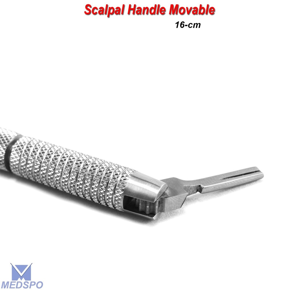 Dental Scalpel Moveable Handle Oral Surgery Adjustable Operating Surgical Tools
