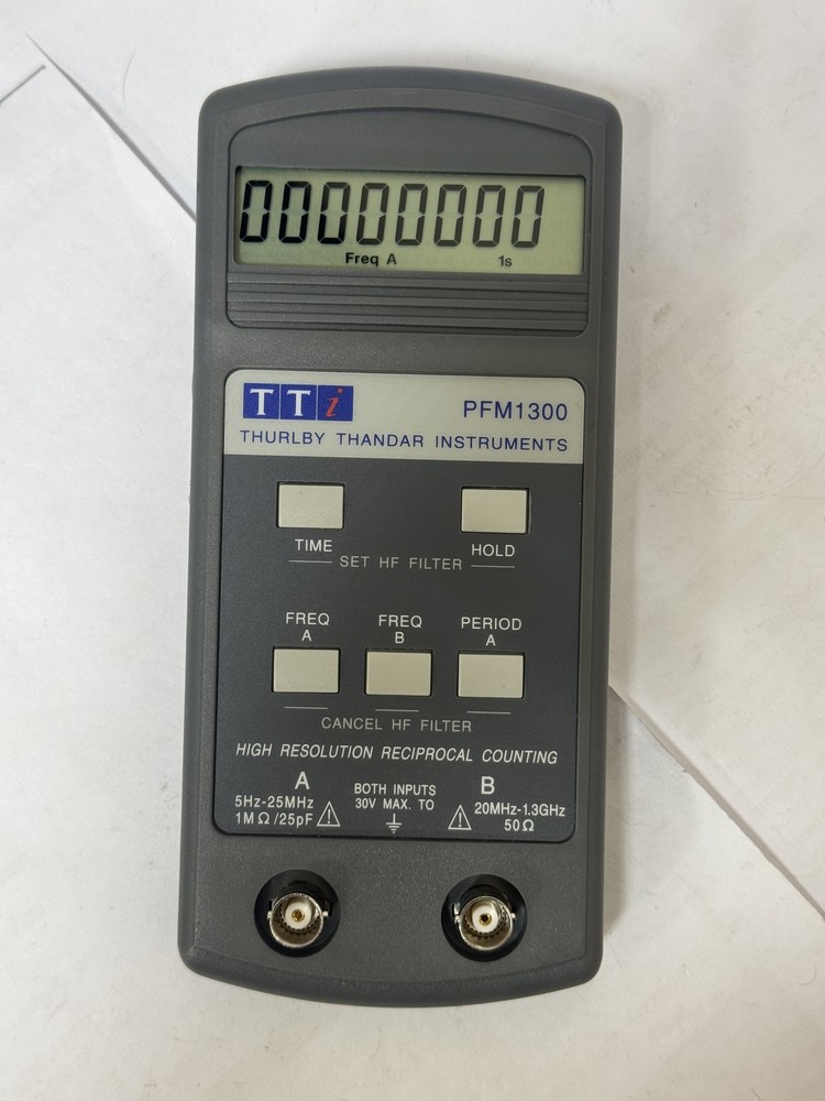 TTI PFM 1300 FREQUENCY COUNTER