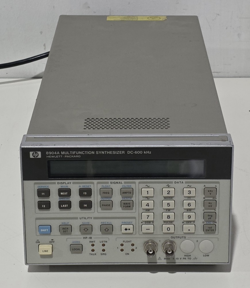 HP 8904A Multifunction Synthesizer DC-600 kHz