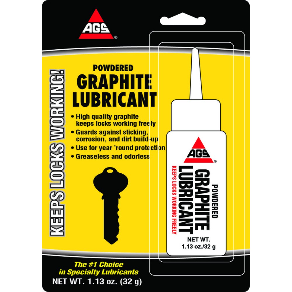 AGS MZ-5 2.26 Gravity Black Powdered Graphite Lubricant 1.13 oz.