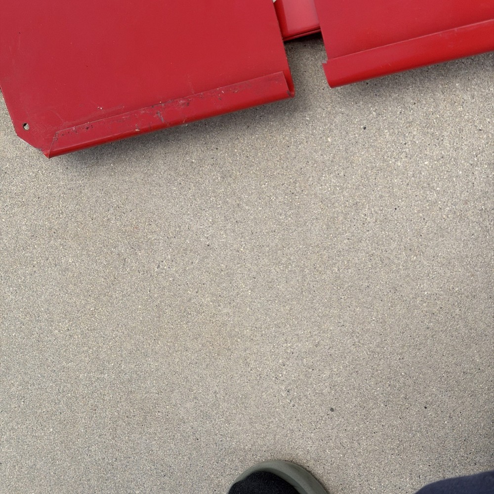 Craftsman Tool Box Side Hanging Folding Table Shelf Bench Tray Red