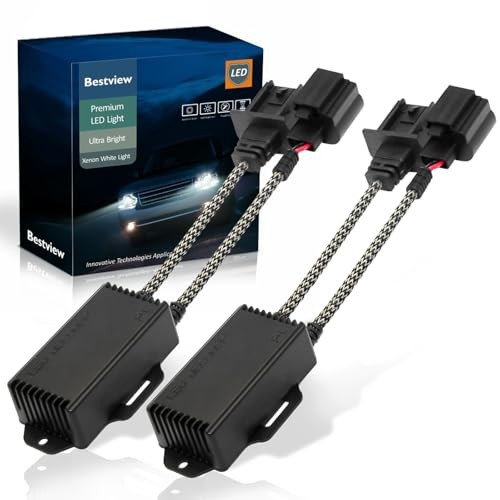 H13 9008 Canbus Decoder Kit for Anti-Flickering Headlight Compatibility