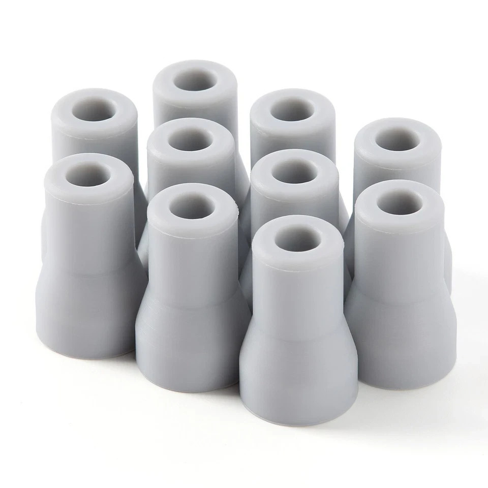10x Dental Rubber Weak Suction Saliva Ejector Adapter Tips Snap SE Replacement