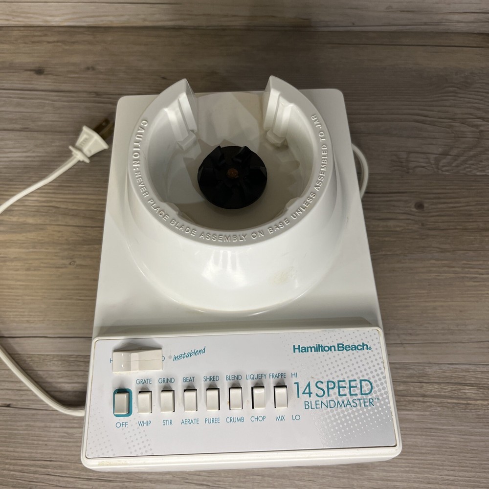 Vintage Hamilton Beach Blend master Blender Model 54205 Replacement Motor Tested