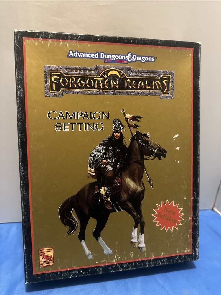 Advanced Dungeons & Dragons 2nd Edition Forgotten Realins Compaing Setting