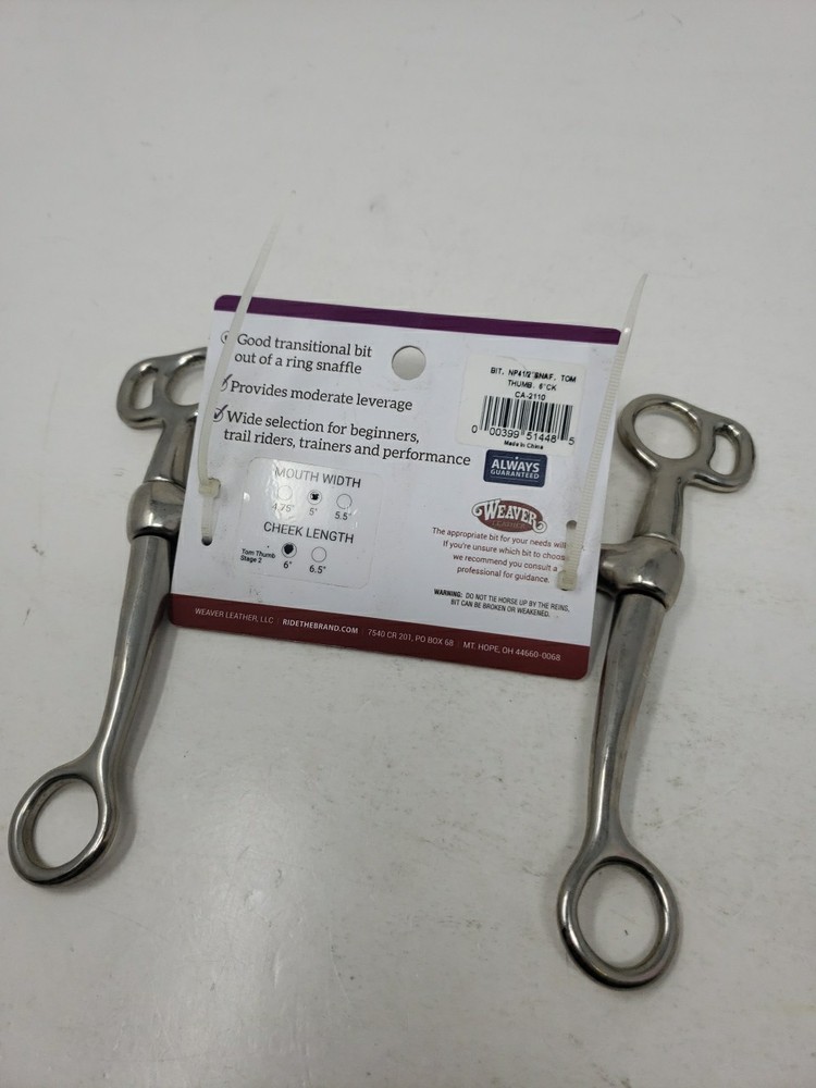 Weaver Leather CA-2110 Tom Thumb Bit