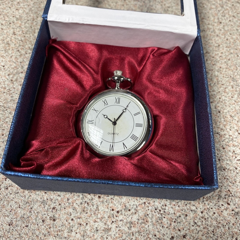 Pocket Watch, Quartz New In Box
