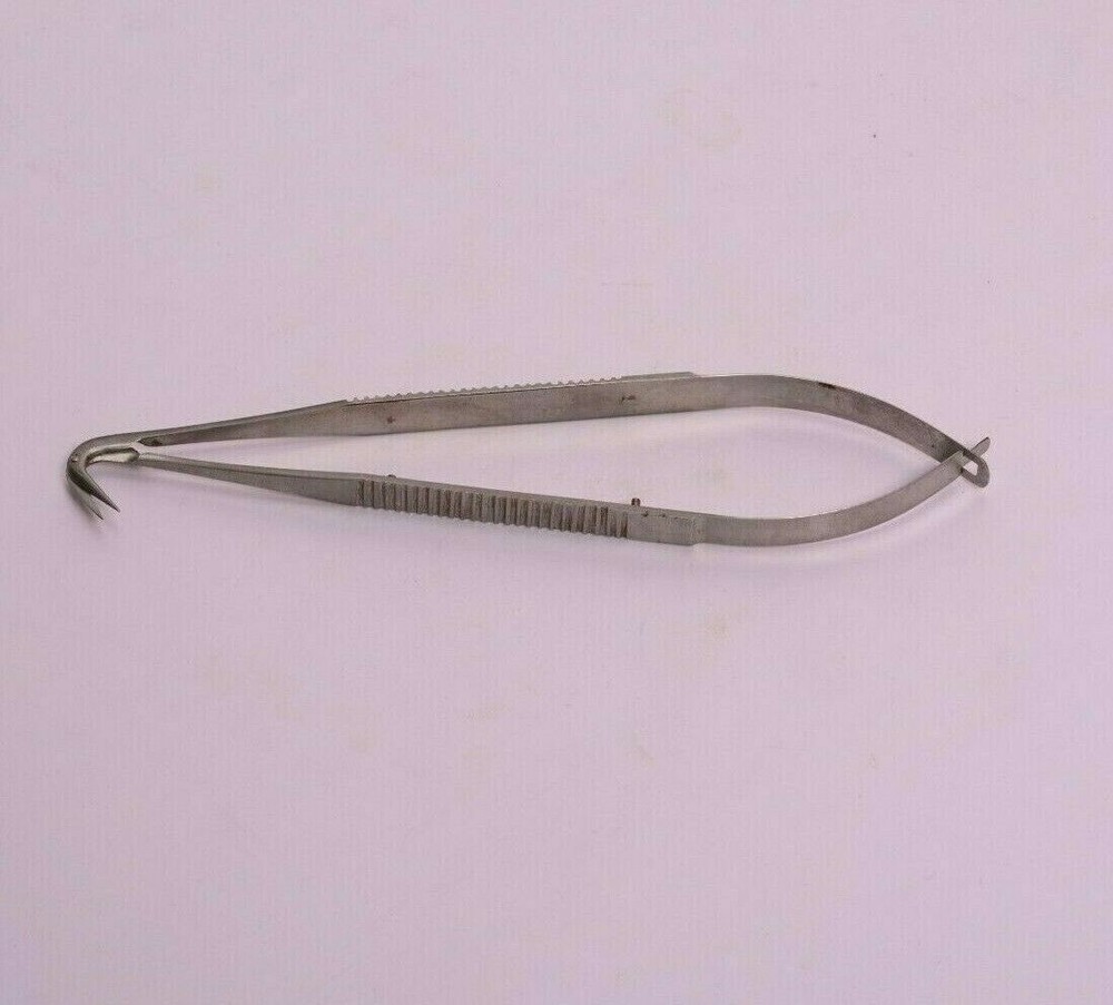 Micro Vascular Scissors Fine 125° Degree Reverse Angle Tip Ophthalmic Autoclave
