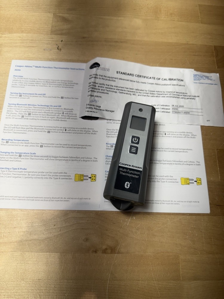 Cooper-Atkins 20200 Multifunction Thermometer