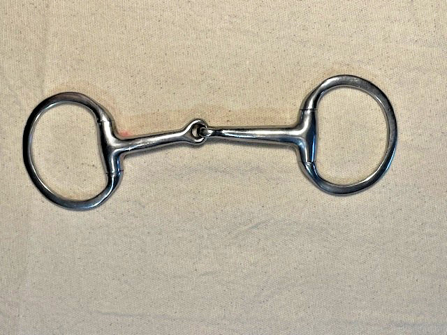 Eggbutt single joint Snaffle Bit 5"
