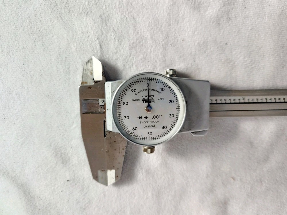Tesa Dial Caliper 6 Inch 0.001" Resolution