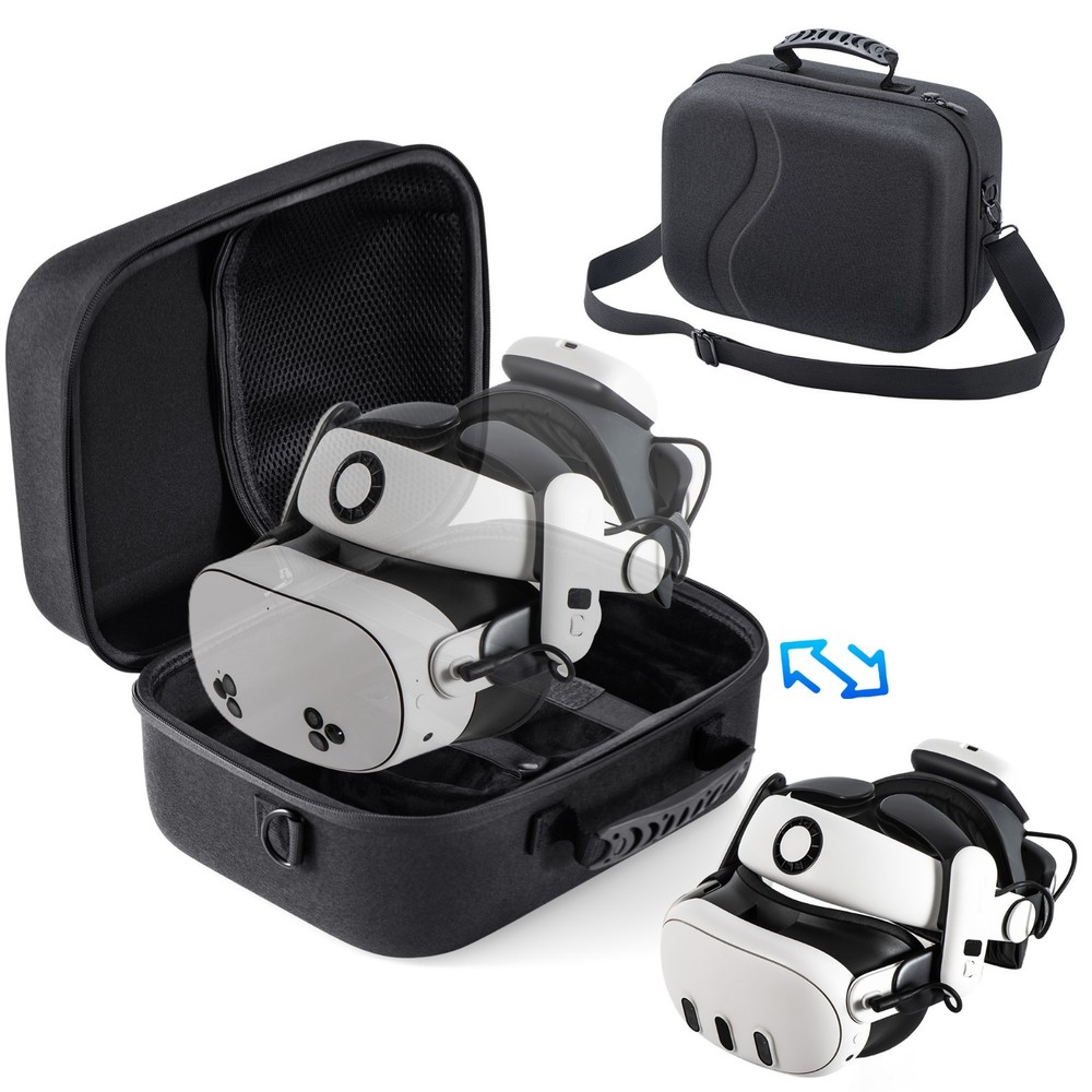Suitable for Meta Quest 3S storage bag diagonal shoulder tote box