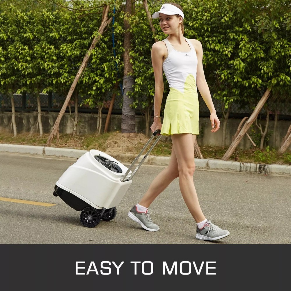 Tennis Automatic Serve Machine Portable Tenni Training Machine APP Control Count