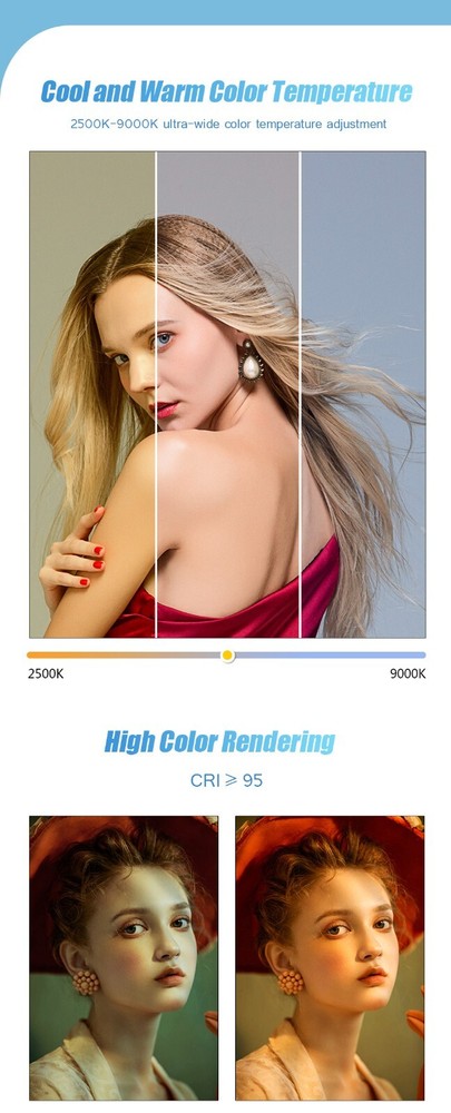 RGB LED Video Light Panel Fill Camera Photography Lighting panel For Vlog