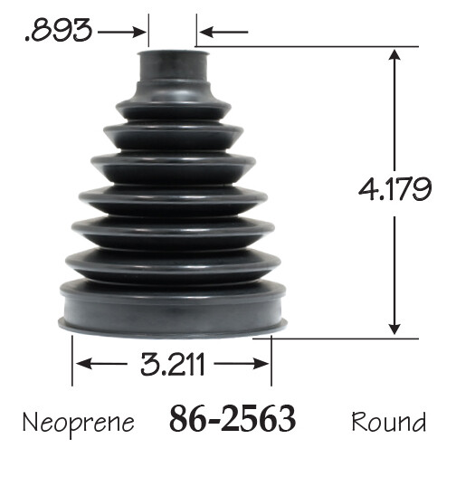 Inner & Outer CV Axle Boot for Honda Fit 2009-2013 M/T