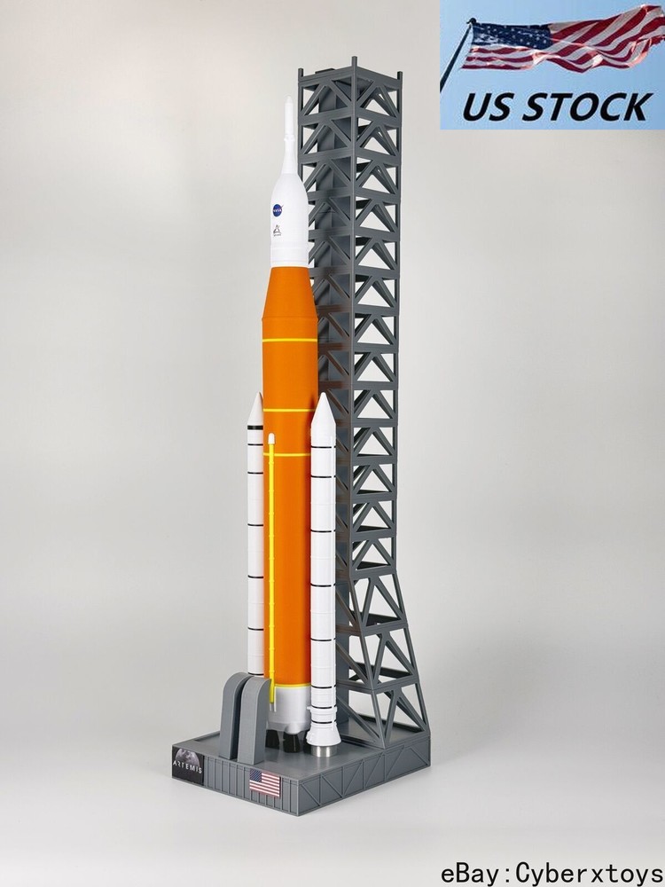 1:200 Scale NASA Artemis SLS Orion Launch Tower Set Rocket Model