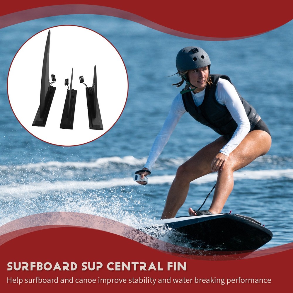 Surfboard Central Fin and Side Fin Stand /Paddle/Inflatable Board7238