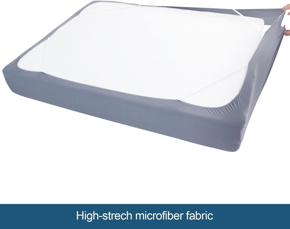 Elegant Twin Size Box Spring Cover - Smooth Microfiber, Dustproof & Washable