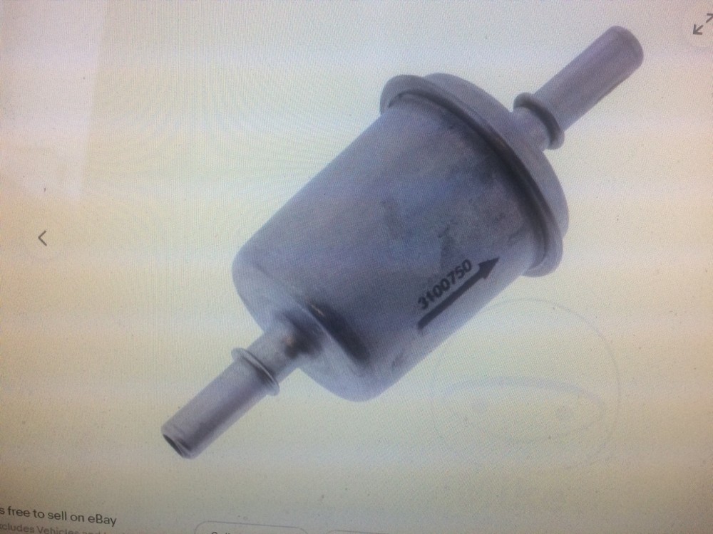 Keeway Superlight fuel filter,fits all injection  models.