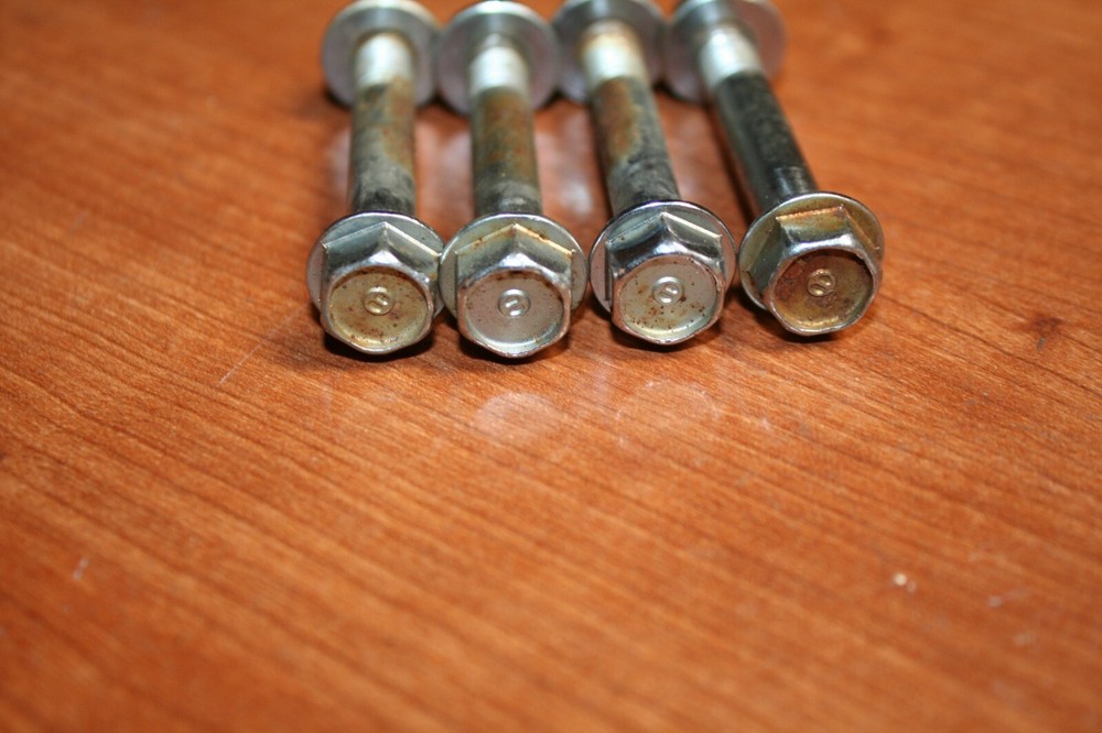 1982 Honda XR200 Front Fork Lower Clamp Bolts Nuts OEM 82 E